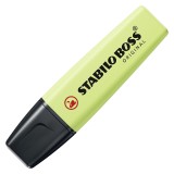 STABILO® Textmarker - BOSS ORIGINAL Pastel - Einzelstift - Prise von Limette Textmarker 2 + 5 mm