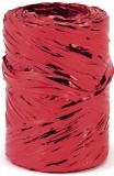 Goldina® Ringelband - 10 mm x 100 m, rot Geschenkband rot 10 mm 100 m
