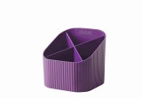 HAN Schreibköcher Re-X-LOOP - 4 Fächer, lila 100% Recyclingmaterial Köcher Re-X-LOOP lila 111 mm