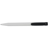 Q-Connect® Kugelschreiber iPROTECT - 0,7 mm, schwarz Kugelschreiber Druckmechanik weiß schwarz