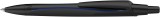 Schneider Kugelschreiber Reco - M, schwarz/blau (dokumentenecht) Kugelschreiber Druckmechanik blau M