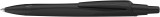 Schneider Kugelschreiber Reco - M, schwarz/schwarz (dokumentenecht) Kugelschreiber Druckmechanik M