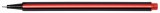 Q-Connect® Fineliner 0,4 dreieckig rot Fineliner rot 0,4 mm metallgefasste Spitze