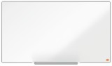 nobo® Whiteboardtafel Impression Pro - 122 x 69 cm, emailliert, weiß InvisaMount-Montagesystem