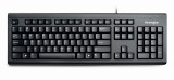 Kensington® Tastatur ValuKeyboard - schwarz Spritzwassergeschützt Tastatur schwarz USB Kabel 1,5m