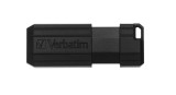 Verbatim USB Stick 2.0 PinStripe - 32 GB, schwarz USB Stick 32 GB USB 2.0 bis zu 12 MB/s schwarz
