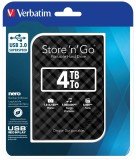 Verbatim Festplatte Store n Go USB 3.0 SuperSpeed - 4TB, schwarz Festplatte USB 3.0 SuperSpeed