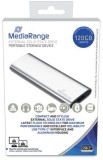 MediaRange externes USB Type-C® Laufwerk SSD - 120 GB, silber Festplatte USB Type-C® 120 GB 100 mm