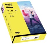 inapa Multifunktionspapier tecno® colors - A4, 80 g/qm, gelb, 500 Blatt Multifunktionspapier A4