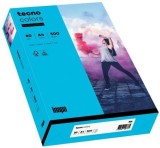 inapa Multifunktionspapier tecno® colors - A4, 80 g/qm, blau, 500 Blatt Multifunktionspapier A4