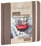 Hahnemühle Toned Watercolour Book - 14x14 cm, 200 g/qm, beige, oberflächengeleimt, 30 Blatt beige
