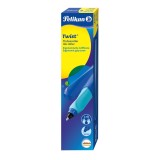 Pelikan® Tintenroller Twist® - Deep Blue dreieckige Form mit weicher Griffzone Tintenroller blau
