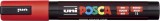 uni POSCA Marker - 1,8 - 2,5 mm, rot Pigmentmarker rot 1,8-2,5 mm Rundspitze