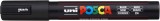 uni POSCA Marker - 1,8 - 2,5 mm, schwarz Pigmentmarker schwarz 1,8-2,5 mm Rundspitze