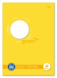 Staufen® green Heftschoner - A4, 150 g, gelb, Recycling Hefthülle gelb A4 Recyclingkarton