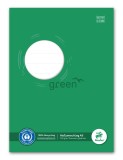 Staufen® green Heftschoner - A5, 150 g, grün, Recycling Hefthülle grün A5 Recyclingkarton