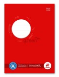 Staufen® green Heftschoner - A5, 150 g, rot, Recycling Hefthülle rot A5 Recyclingkarton