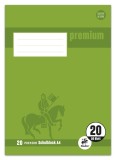 Staufen® Schulblock PREMIUM LIN 20 - A4, 50 Blatt, 90 g/qm, blanko Schulblock 20: blanko A4 90 g/qm