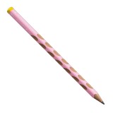 STABILO® Ergonomischer Dreikant-Bleistift für Linkshänder - EASYgraph in pastellpink- Einzelstift - Härtegrad HB