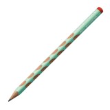 STABILO® Ergonomischer Dreikant-Bleistift für Rechtshänder - EASYgraph in pastellgrün - Einzelstift - Härtegrad HB