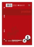 Staufen® Ringbucheinlage PREMIUM LIN 5 - A5, 90 g/qm, 50 Blatt Ringbucheinlage 5: kariert A5