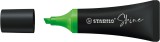 STABILO® Textmarker im Tubendesign - Shine - Einzelstift - grün Textmarker grün 2 + 5 mm