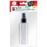 Marabu Sprayer - Leerflasche mit Zerstäuber, 100 ml Sprayer transparent 100 ml