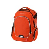 walker® Schulrucksack Wizzard Campus Evo - red melange USB-Ladeanschluß außen Schulrucksack 32 cm