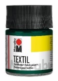 Marabu Textil - Dunkelgrün 068, 50 ml Textilfarbe dunkelgrün für helle Textilien bis 60 °C 50 ml