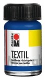 Marabu Textil - Mittelblau 052, 15 ml Textilfarbe mittelblau für helle Textilien bis 60 °C 15 ml