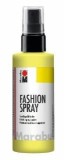 Marabu Fashion-Spray - Zitron 020, 100 ml Textilspray zitronengelb für helle Stoffe bis 40 °C