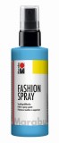 Marabu Fashion-Spray - Himmelblau 141, 100 ml Textilspray Himmelblau für helle Stoffe bis 40 °C