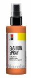 Marabu Fashion-Spray - Mandarine 225, 100 ml Textilspray mandarine für helle Stoffe bis 40 °C