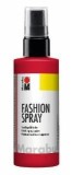 Marabu Fashion-Spray - Rot 232, 100 ml Textilspray rot für helle Stoffe bis 40 °C 100 ml