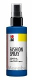 Marabu Fashion-Spray - Marineblau 258, 100 ml Textilspray marineblau für helle Stoffe bis 40 °C