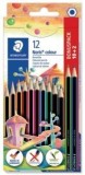 Staedtler® Farbstifte Noris® colour Promotion Set - 3 mm, Kartonetui 10+2 Farben sortiert 3 mm