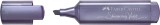 FABER-CASTELL Textmarker TL 46 Metallic - violett Textmarker violett ca. 1 - 5 mm Keilspitze