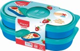 Maped® picnik Brotbox Kids CONCEPT Snacks - 150 ml, blau 2 Snack-Boxen, 100% auslaufsicher Brotdose