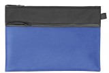 Veloflex® Reißverschlusstasche VELOBAG® Combi - Stoff, schwarz/blau, 342 x 230 mm A4 schwarz/blau