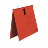 Falken Hängehefter UniReg - A4, 230 g/qm, kfm. Heftung, Manila-RC-Karton, rot Hängehefter A4 rot