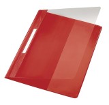 Leitz 4194 Hefter Exquisit, A4, Überbreite, PVC, rot Schnellhefter rot A4 252 mm 318 mm