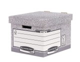 Fellowes® Standard Archivbox Bankers Box® System, 335 x 292 x 404 mm, grau Archivbox grau