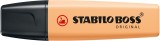STABILO® Textmarker - BOSS ORIGINAL Pastel  - Einzelstift - sanftes Orange Textmarker 2 + 5 mm