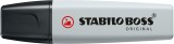 STABILO® Textmarker - BOSS ORIGINAL Pastel  - Einzelstift - seidengrau Textmarker 2 + 5 mm