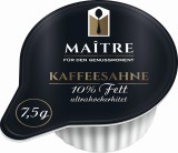 MAITRE Kaffeesahne 10% - 240 Portionen à 7,5 g Kaffeesahne 240 x 7,5 g