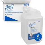 Scott® Antibakterielle Waschlotion - Kartusche, 6 x 1000 ml Flüssigseife 6 x 1.000 ml Kartusche