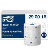 Tork® Matic® Rollenhandtuch für System H1 - 6 Rollen 21 cm x 100 m, weiß, 2-lagig Handtuchrollen