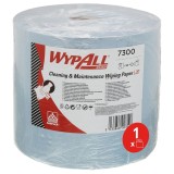 Wypall® Wischtuch Rolle L20 - 2-lagig, blau, 500 Tücher Wischtuch 2 blau 500 Tücher 6 cm 26,5 cm