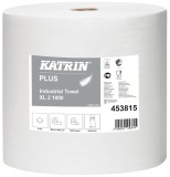 KATRIN® Wischtuch Plus Industrial XL weiß, 2-lagig, 1000 Blatt Wischtuch 2-lagig weiß 26,5 cm