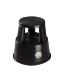 WEDO® Rollhocker Kunststoff Step schwarz Rollhocker Kunststoff schwarz Ja 425 mm 430 mm